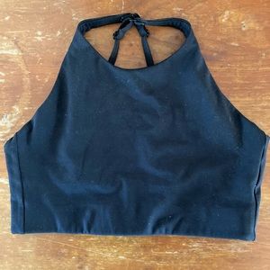 Girlfriend Co. Topanga cross back bra